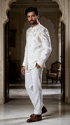 White Jodhpuri set